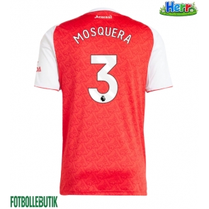 Arsenal Cristhian Mosquera #3 Hemmatröja 2025-26 Kortärmad